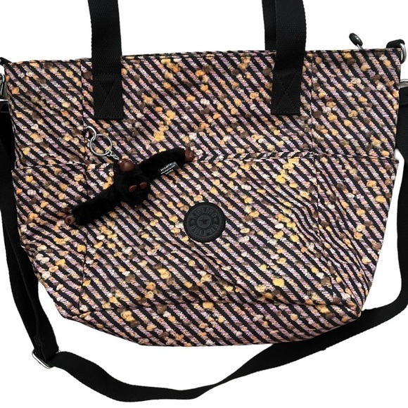 Kipling (Rare) fun Graphic print large Shoulder bag - Picture 7 of 11